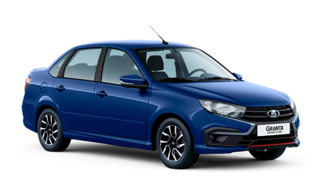 Синяя LADA Granta Sportline