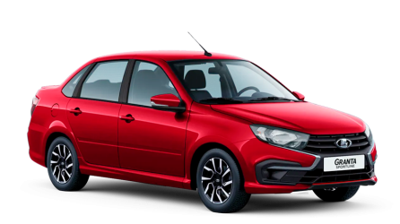 Бордовая LADA Granta Sportline