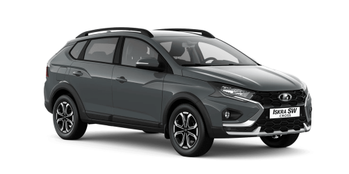 Темно-серая LADA Iskra SW Cross Универсал Кросс