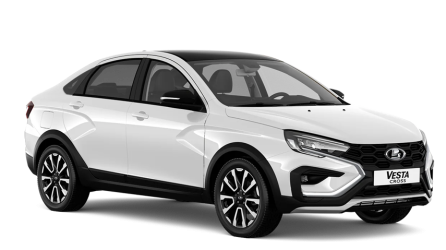 Белая LADA Vesta Cross [Кросс]