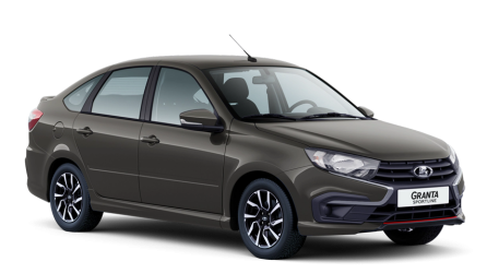 Золотисто-коричневая LADA Granta Sportline Лифтбек